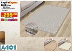 SAÇAKLI KAYMAZ FİTİLLİ HALI